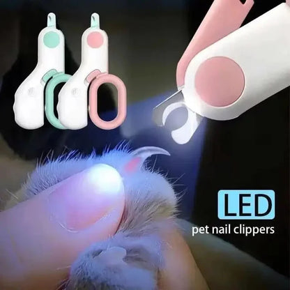 Professional Cat Nail Clipper With LED Light