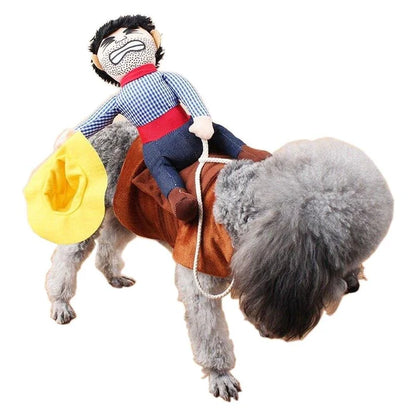Dog Costume - Cowboy Rider