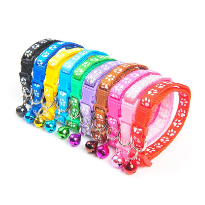Colorful Cute Bell Collar Cats